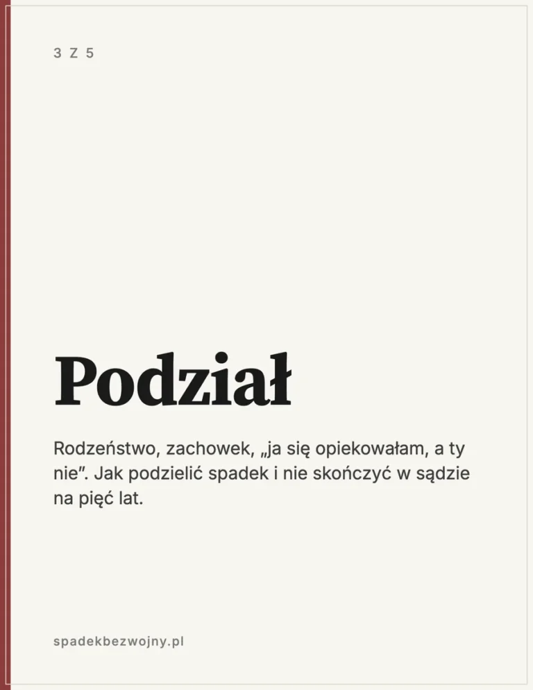 Okładka: Podział