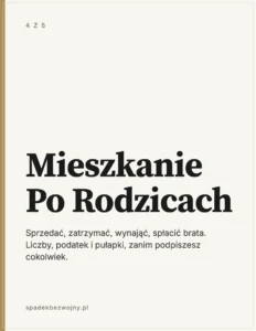 Okładka: Mieszkanie Po Rodzicach